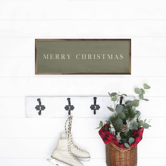 Merry Christmas Type Sign