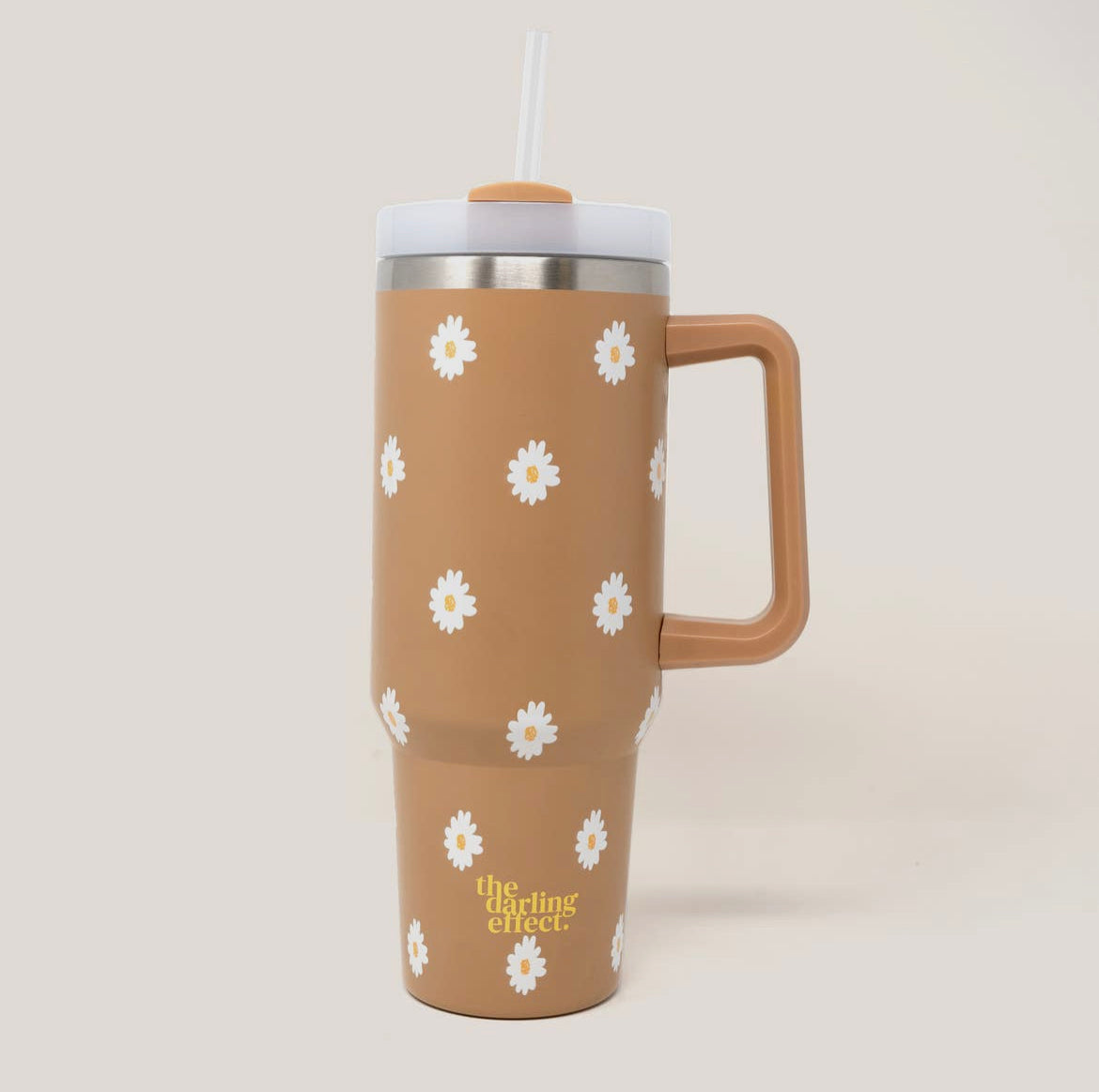 Sandstone Dancing Daisy Tumbler