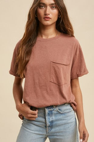 Clay Loose Fit Tee