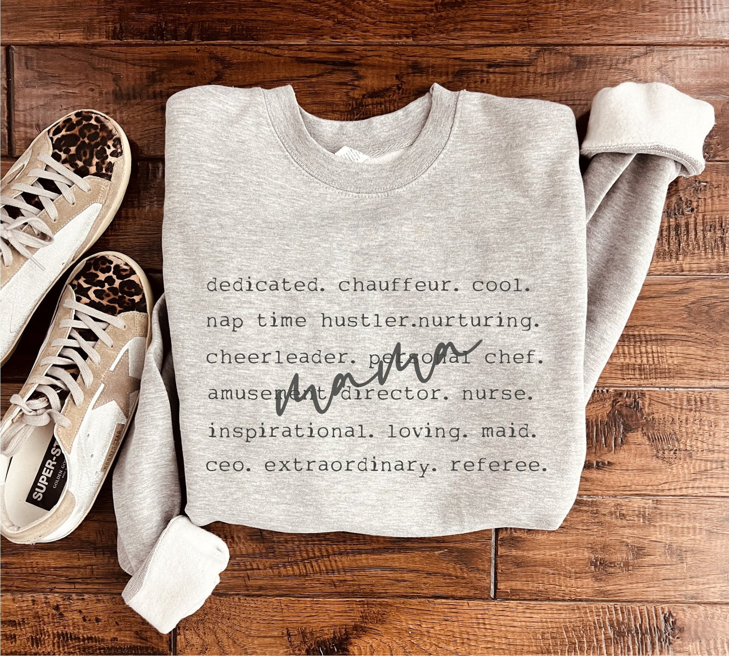 Mama Words Sweatshirt in Two Colors