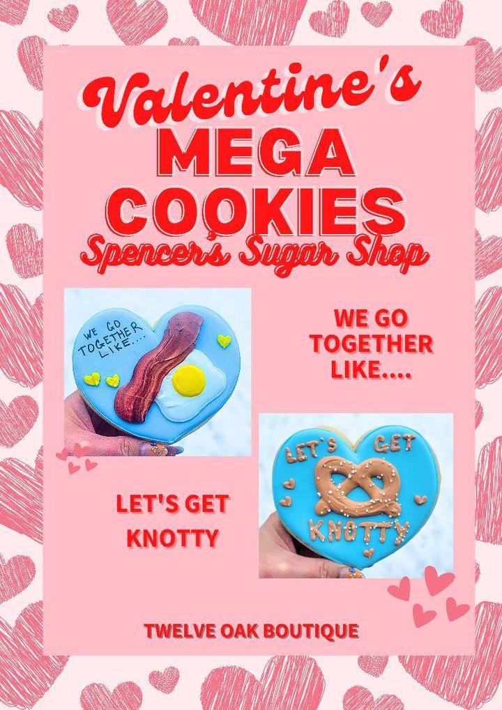 Valentine's Mega Cookies - Pre-Order