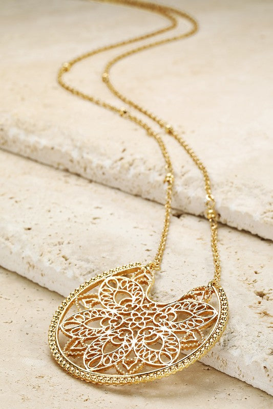 Moroccan Gold Necklace