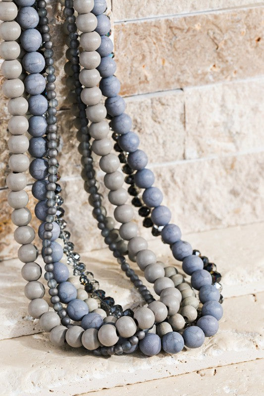 Greys Beaded Necklace