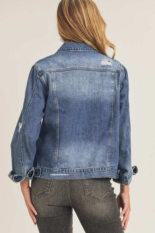 Relaxed Classic Denim Jacket