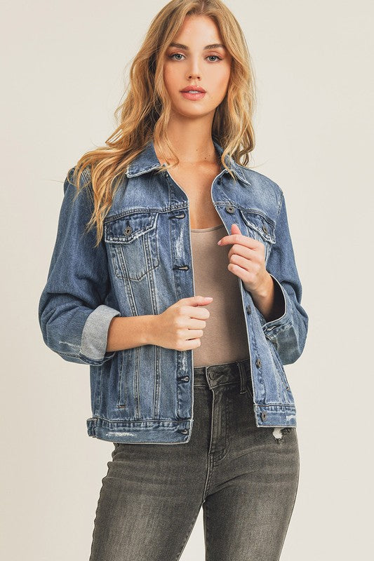 Relaxed Classic Denim Jacket