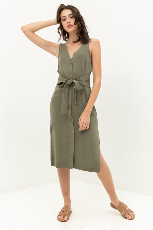 Reese Dress (Olive)