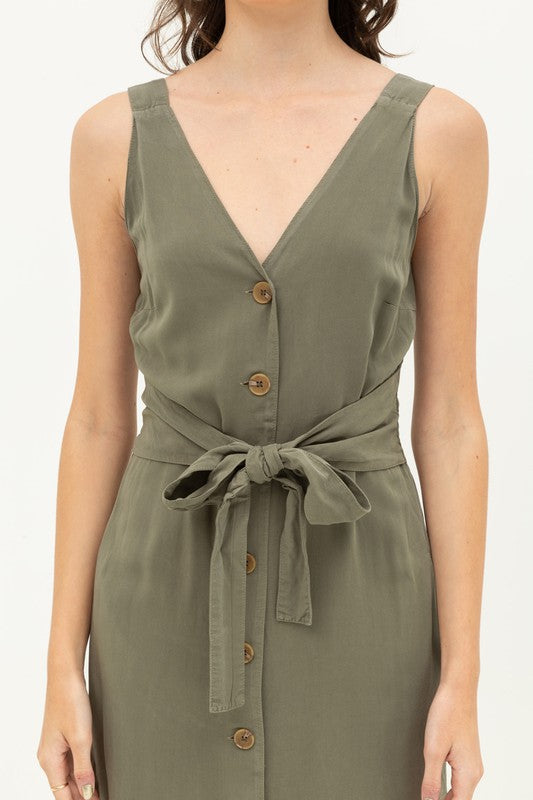 Reese Dress (Olive)