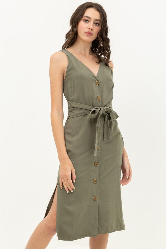 Reese Dress (Olive)