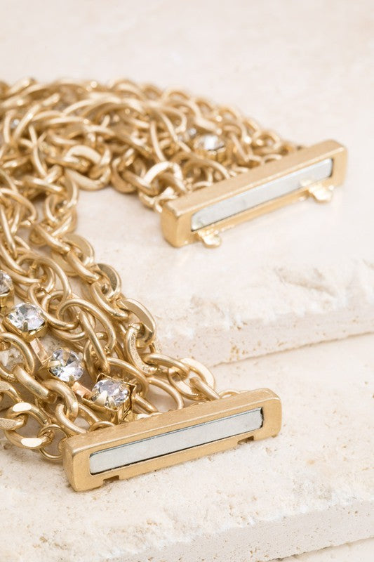 Layered Gold Bracelet