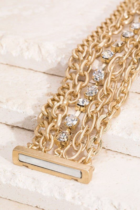 Layered Gold Bracelet