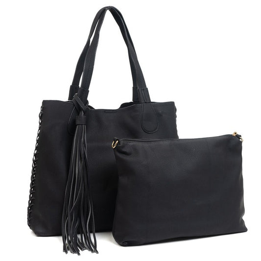 Whipstitch Bag (Black)