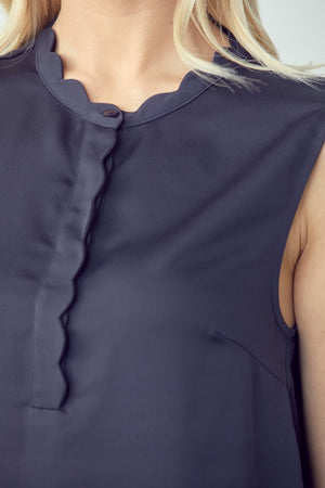 Navy Scallop Tank