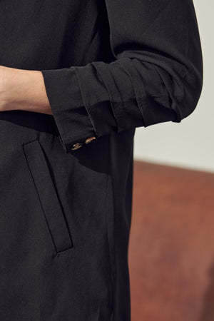 Tucked Sleeve Blazer