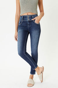 High Rise Detail Super Skinny - KC8601D (Final Sale)