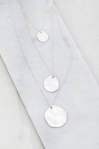 Silver 3-layer Necklace
