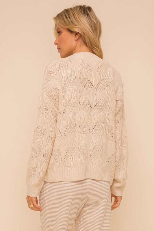 Natural Texture Cardigan