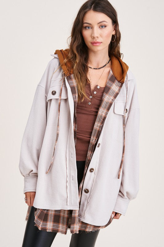 Mist Fleece Shacket