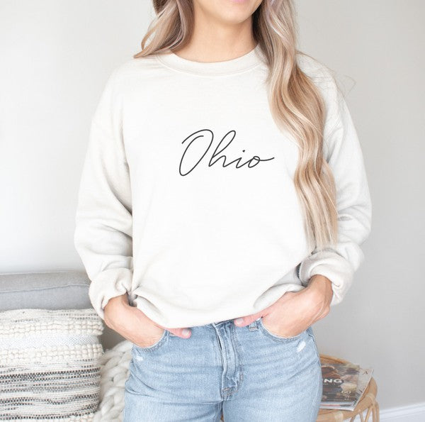 Ohio Crewneck (Heather Dust)