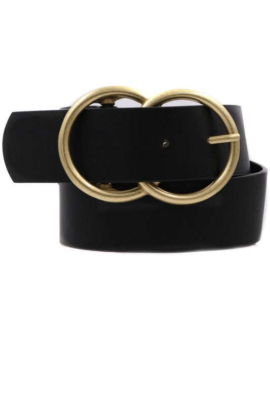 Double Ring Belt (Black)