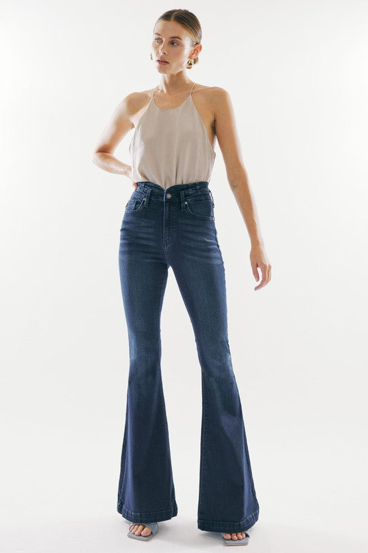 High Rise Super Flare Denim (Final Sale)