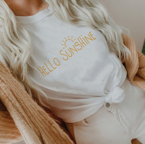 Hello Sunshine (White.)