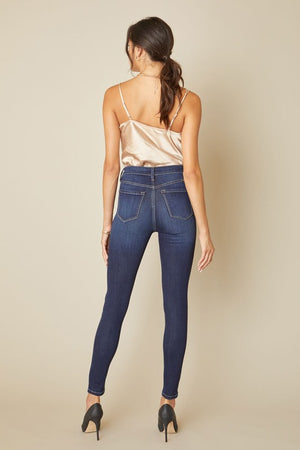 Dark Wash High Rise Super Skinny - KC7085HHD