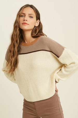 Mocha Cream Sweater