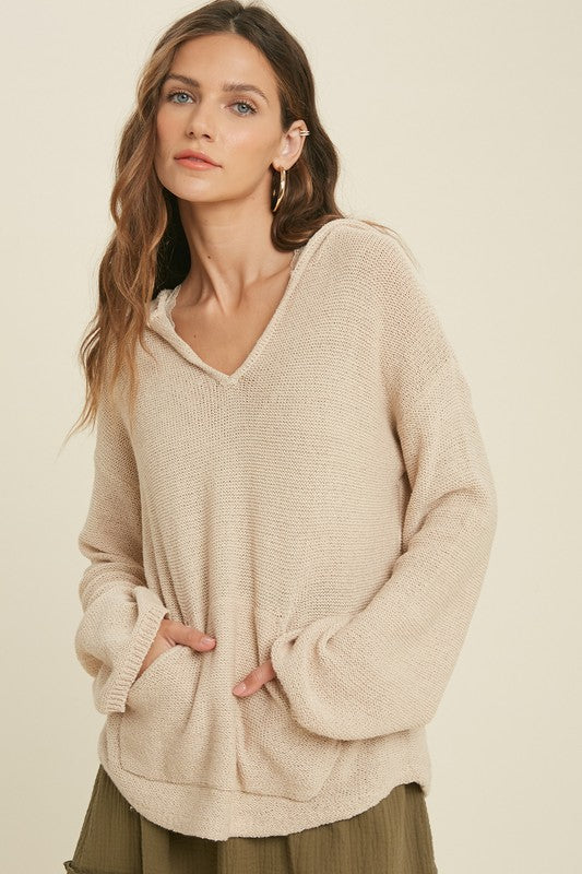 Taupe Sweater Pullover