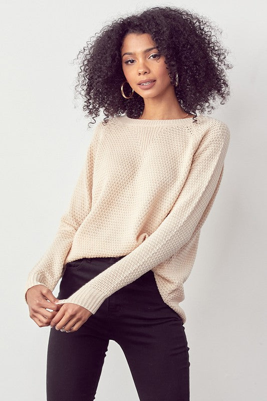 Vanilla Crewneck Sweater