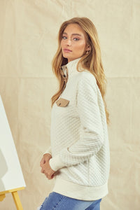 Ivory Diamond Pullover