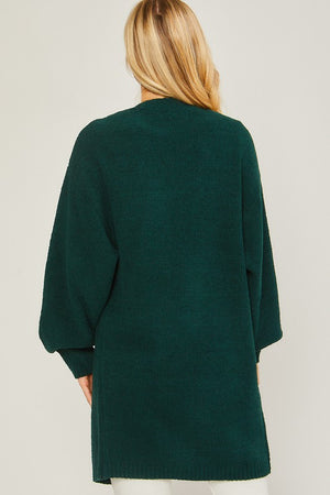 Green Bishop Cardigan