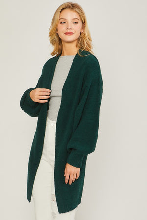 Green Bishop Cardigan