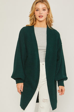 Green Bishop Cardigan