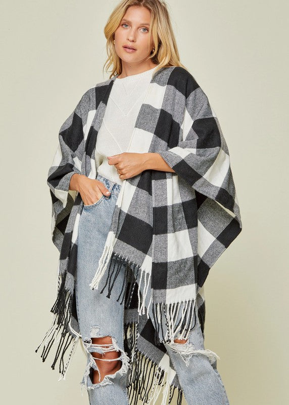 Buffalo Plaid Shawl