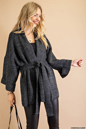 Charcoal Knit Sweater