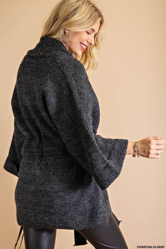 Charcoal Knit Sweater