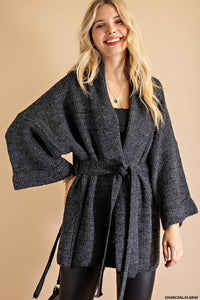 Charcoal Knit Sweater