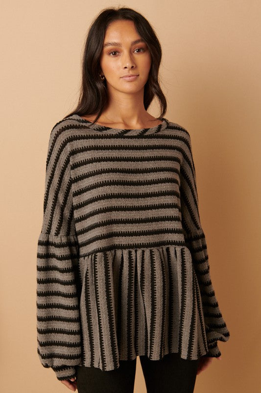 Knit Stripe Sweater
