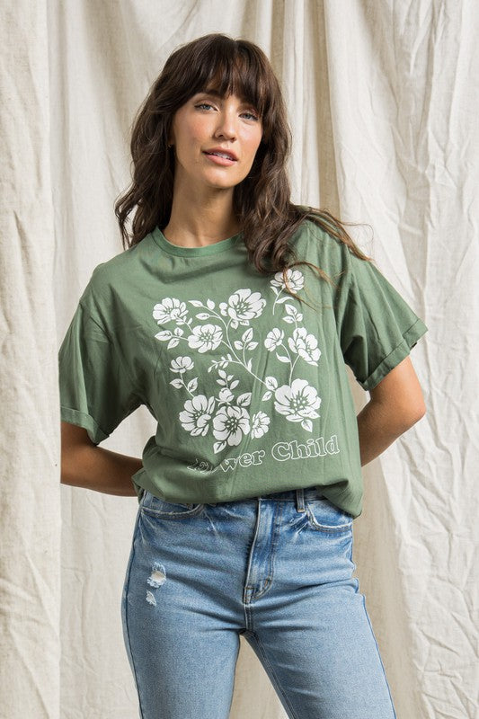 Flower Child Graphic Tee