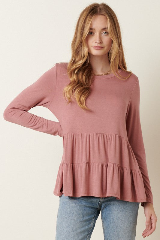 Vintage Rose Knit Top