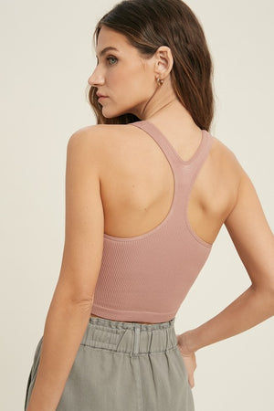 Mauve Racerback Bralette