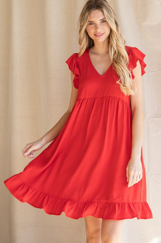 Pippa Dress (Red)