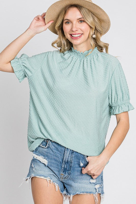 Mint Dot Top
