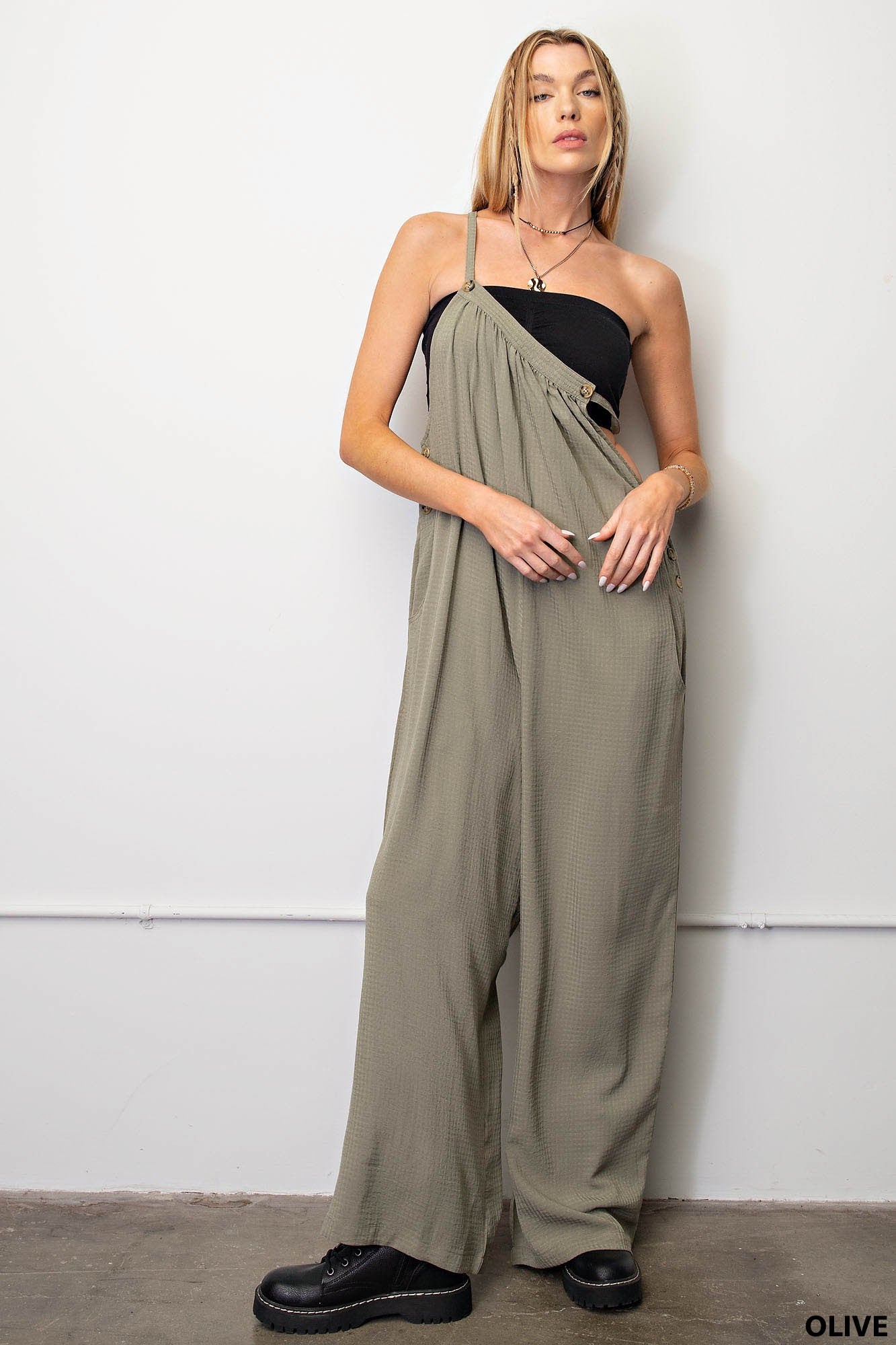 Olive Jumpsuit