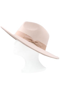 Cream Bow Hat