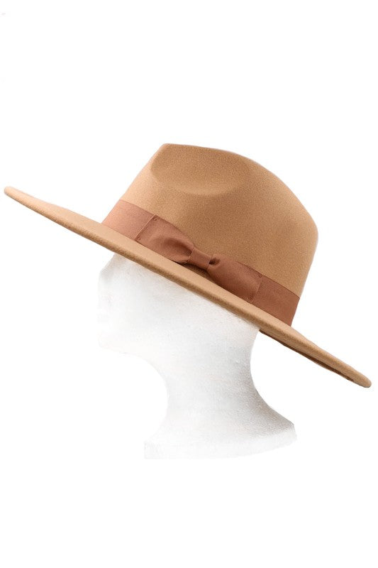 Cognac Bow Hat