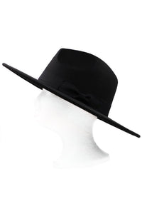 Black Bow Hat