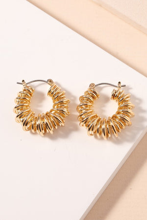 Circle Link Hoops