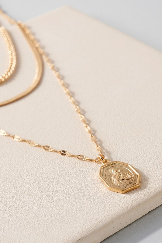 Layered Pendant Necklace