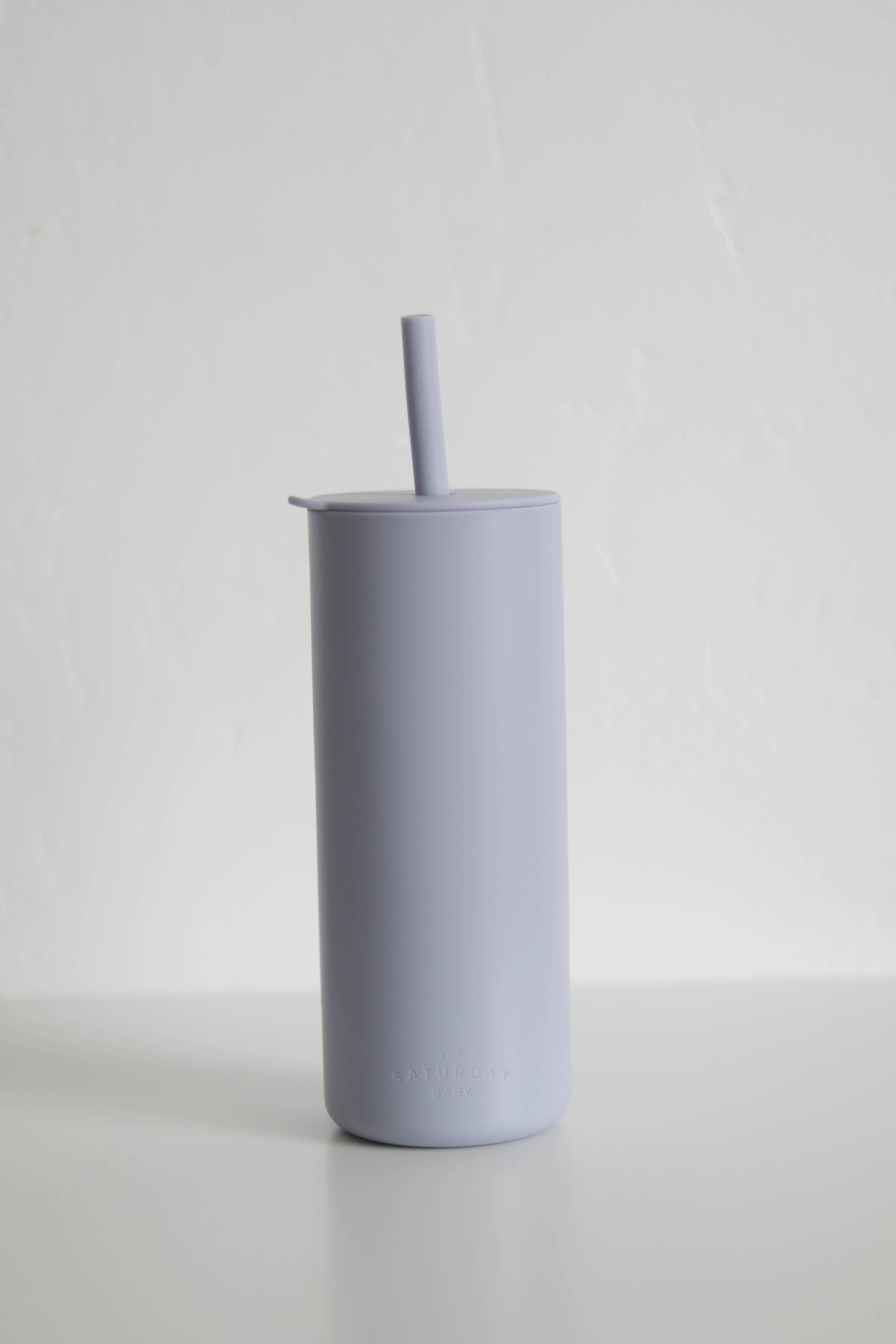 Silicone Straw Cup (Lilac)